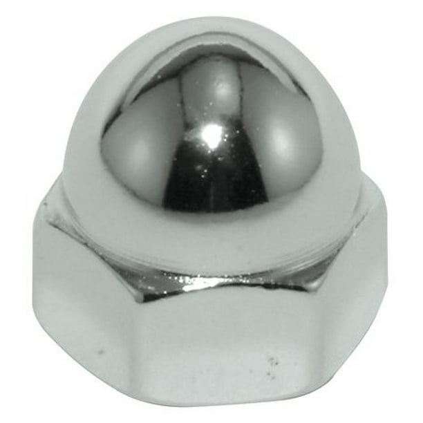 18-8 Stainless Steel Plain Finish Low Crown Acorn ZORO SELECT CPB253 5/8-18 